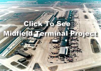 Construction of Midfield Terminal