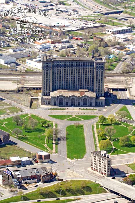 Michigan Central Train Station. Click To See More
