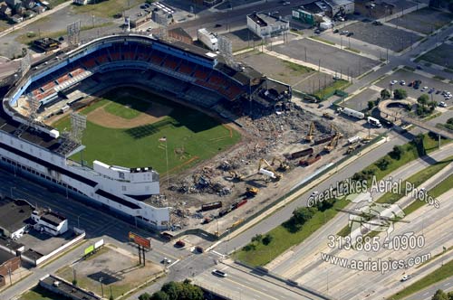 #18 Tiger Stadium Demolition August 2, 2008 ©