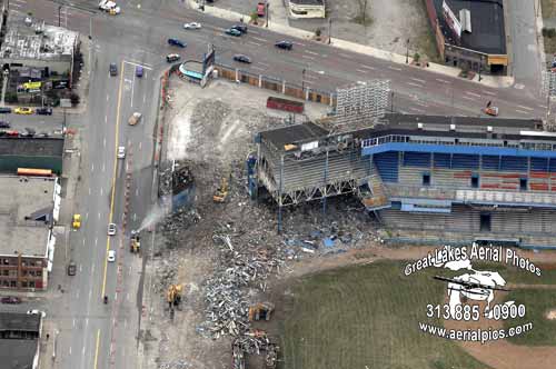 #36 Tiger Stadium Demolition August 25, 2008 ©