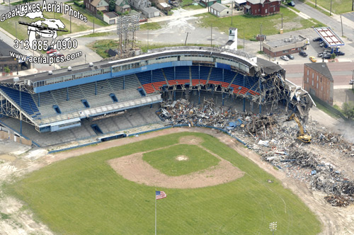 #61 Tiger Stadium Demolition June 6, 2009 ©