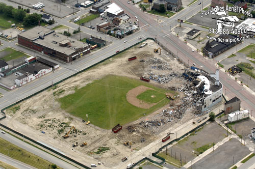 #77 Tiger Stadium Demolition July 4, 2009 ©