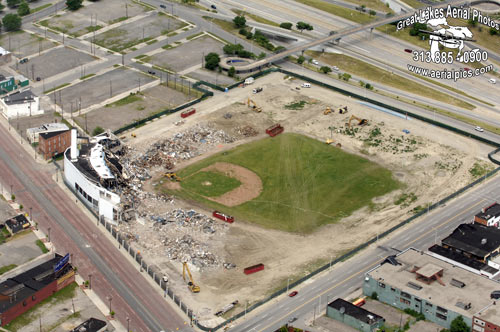 #80 Tiger Stadium Demolition July 4, 2009 ©