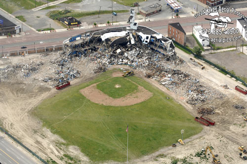 #89 Tiger Stadium Demolition July 4, 2009 ©