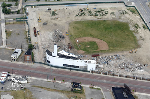 #90 Tiger Stadium Demolition July 18, 2009 ©