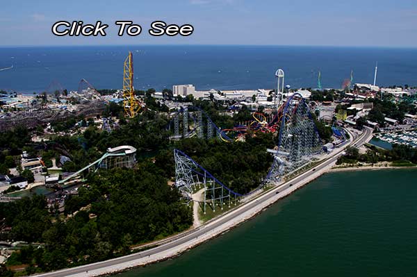 Cedar Point Amusement Park, Ohio. Click To See