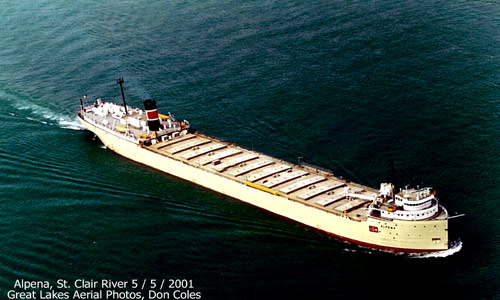 Great Lakes Ship,Alpena 