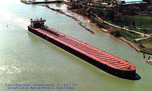 Great Lakes Ship,Columbia Star 