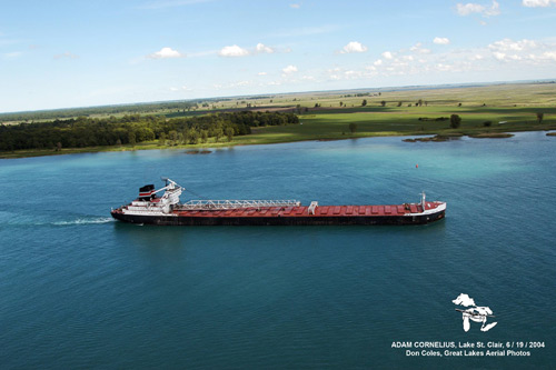 Great Lakes Ship,Adam E. Cornelius 