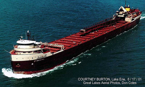 Great Lakes Ship,Courtney Burton 