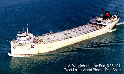 Great Lakes Ship,J.A.W. Iglehart 