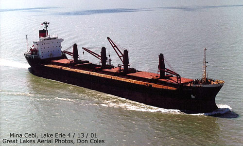 Great Lakes Ship,Mina Cebi 