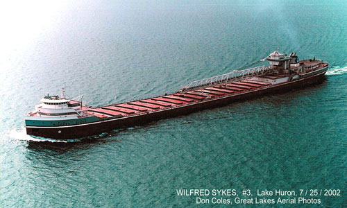 Great Lakes Ship,Wilfred Sykes 